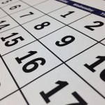 Calendar of events
