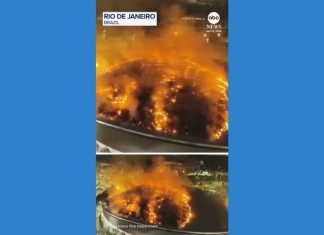 WATCH: Massive fire breaks out at Rio de Janeiro’s Olympic Park velodrome
