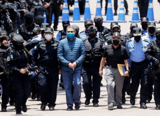 The former leader of Honduras got 45 years for protecting drug cartels that supplied the U.S. Trump said it was all a Biden setup.