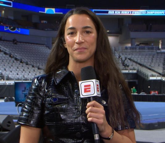 WATCH: Aly Raisman talks NCAA Gymnastics Championship