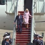 WATCH: The king and queen arrive in the US
