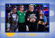 WATCH: Cast and crew behind “The Mandolorian and Grogu” touch down in Mexico City