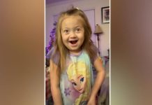 WATCH: Girl with rare disease spreads joy