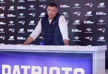 WATCH: Vrabel returns to Patriots after draft absence amid controversy