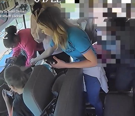 WATCH: Students take control of bus after driver has medical episode