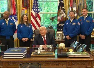 WATCH: Trump hosts Artemis II crew at White House after historic lunar flyby mission