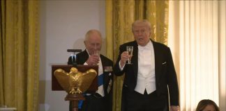WATCH: King Charles, Trump share quips, tout US-UK relationship at state dinner