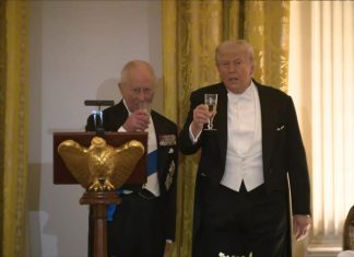 WATCH: King Charles, Trump share quips, tout US-UK relationship at state dinner