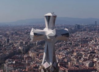 WATCH: Never-before-seen views from the Sagrada Familia