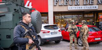 A mass shooting in Ukraine’s capital leaves 6 dead before police shot and killed the gunman