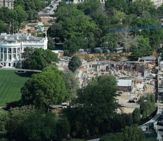 Appeals court allows White House ballroom construction to continue for now