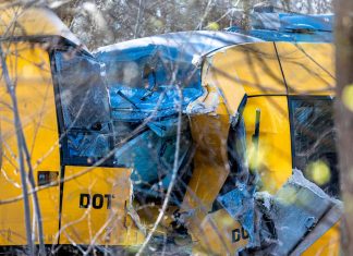 2 trains collide in Denmark, leaving 5 people critically injured