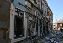 Russian drone attack wounds 14 while Ukrainian drones kill 2 in Russia-held area