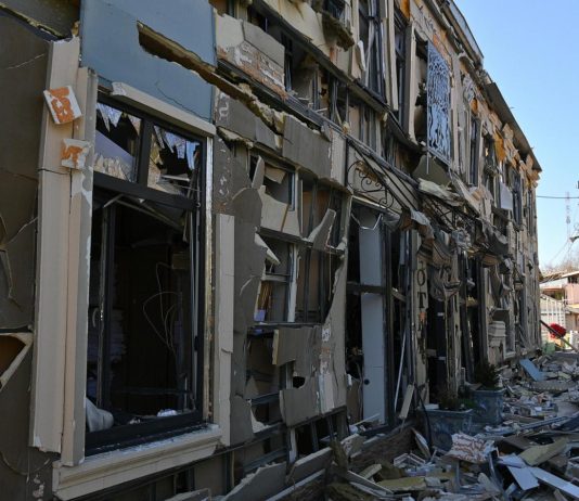 Russian drone attack wounds 14 while Ukrainian drones kill 2 in Russia-held area