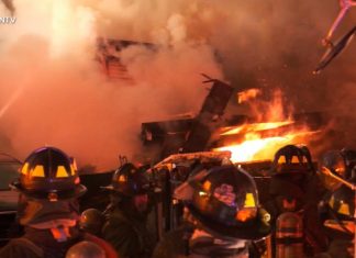 WATCH: NYPD praises officers after home explosion caught on camera