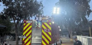 WATCH: California fire crews save Little League game from power outage