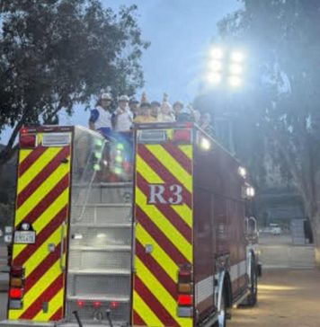 WATCH: California fire crews save Little League game from power outage