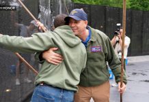 WATCH: Lawmakers come together to wash Vietnam Veterans Memorial Wall