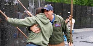 WATCH: Lawmakers come together to wash Vietnam Veterans Memorial Wall