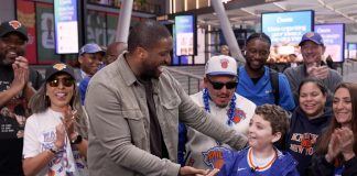 WATCH: Knicks fan surprised with tickets to Game 2