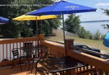 WATCH: Woman killed by patio umbrella at lakeside restaurant