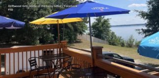 WATCH: Woman killed by patio umbrella at lakeside restaurant