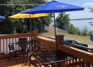 WATCH: Woman killed by patio umbrella at lakeside restaurant