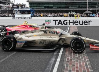 Late pass sends Rosenqvist past Malukas for closest Indy 500 win in history