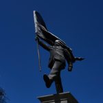 Banksy confirms new statue installed in central London is his work