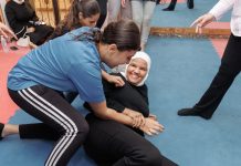 In Beirut, refugee girls and women learn more than self-defense in martial arts class