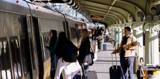 Passenger railroads see a sharp jump in ridership as gas prices climb