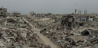 Skeletons in their clothing: Recovering bodies from the rubble in Gaza