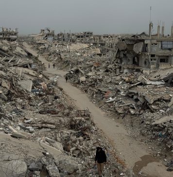 Skeletons in their clothing: Recovering bodies from the rubble in Gaza