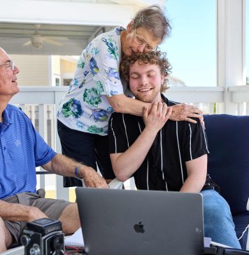 Making a podcast helped one family talk about aging, dementia and death