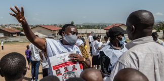 Attacks from residents complicate the fight against a rare type of Ebola