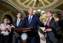 Republicans stall votes on partisan ICE funding amid party infighting