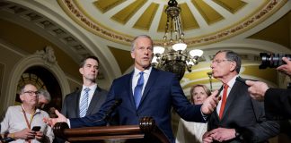 Republicans stall votes on partisan ICE funding amid party infighting