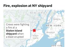 1 person died, 36 injured after blast at New York City shipyard, officials say