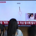 North Korea launches ballistic missiles over the sea in latest show of force