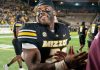 Missouri running back Ahmad Hardy is in stable condition after being shot at concert
