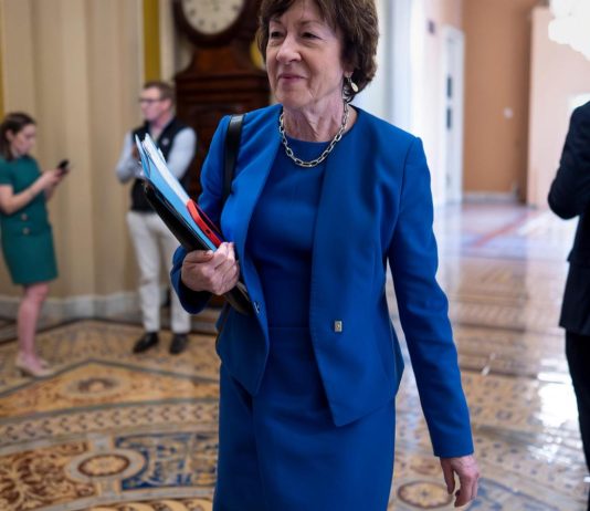 GOP Sen. Susan Collins discloses longtime tremor after scrutiny in Maine Senate race