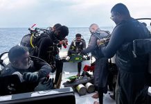 Divers will try to recover 2 of the dead Italians from an Maldives underwater cave