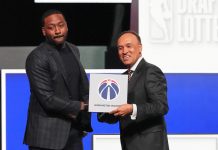 Washington wins NBA draft lottery, chance to pick first on June 23