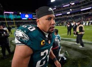 WATCH: Search for suspects as police investigate burglary at Saquon Barkley’s house