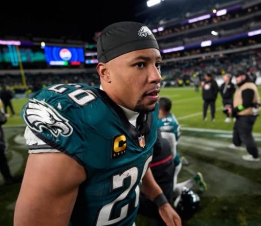 WATCH: Search for suspects as police investigate burglary at Saquon Barkley’s house