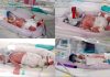 WATCH: Woman gives birth to rare identical quadruplets