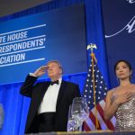 Trump returns to correspondents’ dinner 3 months after shooting