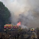 With wildfires raging in France and Spain, fire crews race against next heat wave