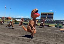 WATCH: T-Rex World Championship Races roar into Washington