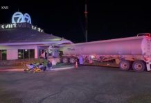WATCH: Video shows fuel truck slam into ABC station in Texas